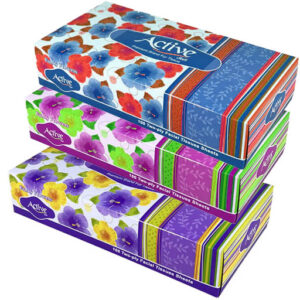 دستمال کاغذی اکتیو جعبه ای 200 برگ