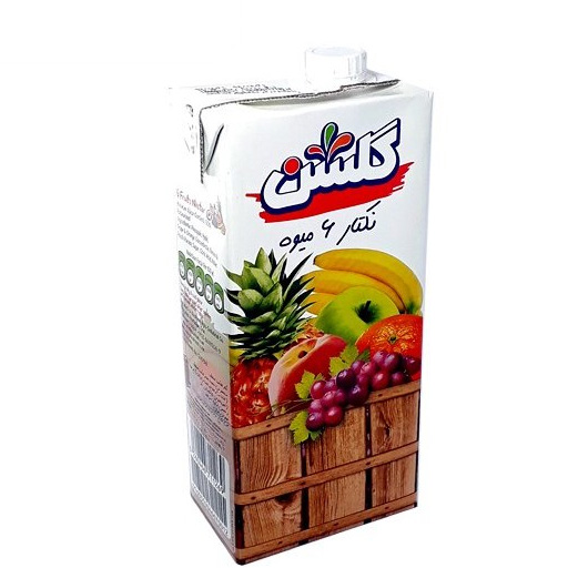 آبمیوه مخلوط هفت میوه یک لیتری گلشن